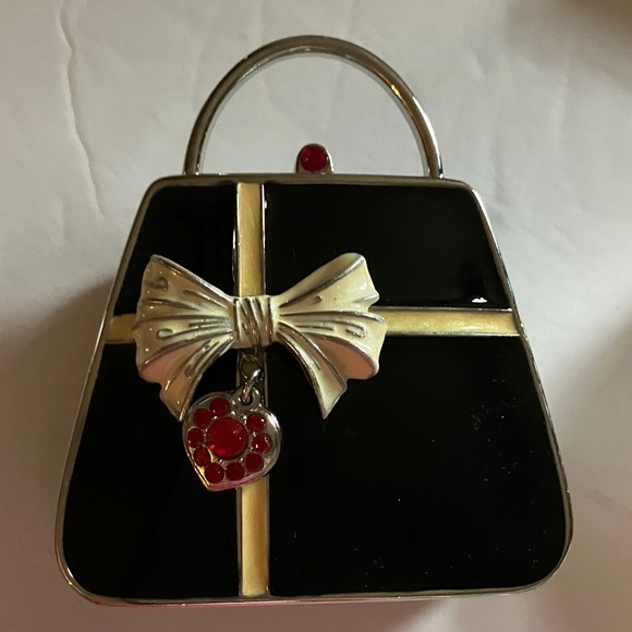 PartyLite Travel Candle Set Handbag and Shell Compact Style with Velvet Pouch 3” - Picture 6 of 7